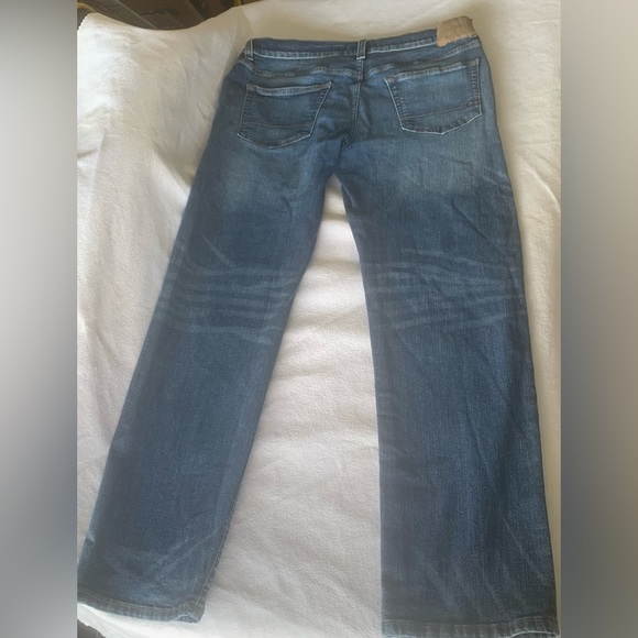 Aeropostale Jeans Men's 36x32 Slim Straight Stretch Denim Comfort Dark Wash 9846 - Picture 2 of 10